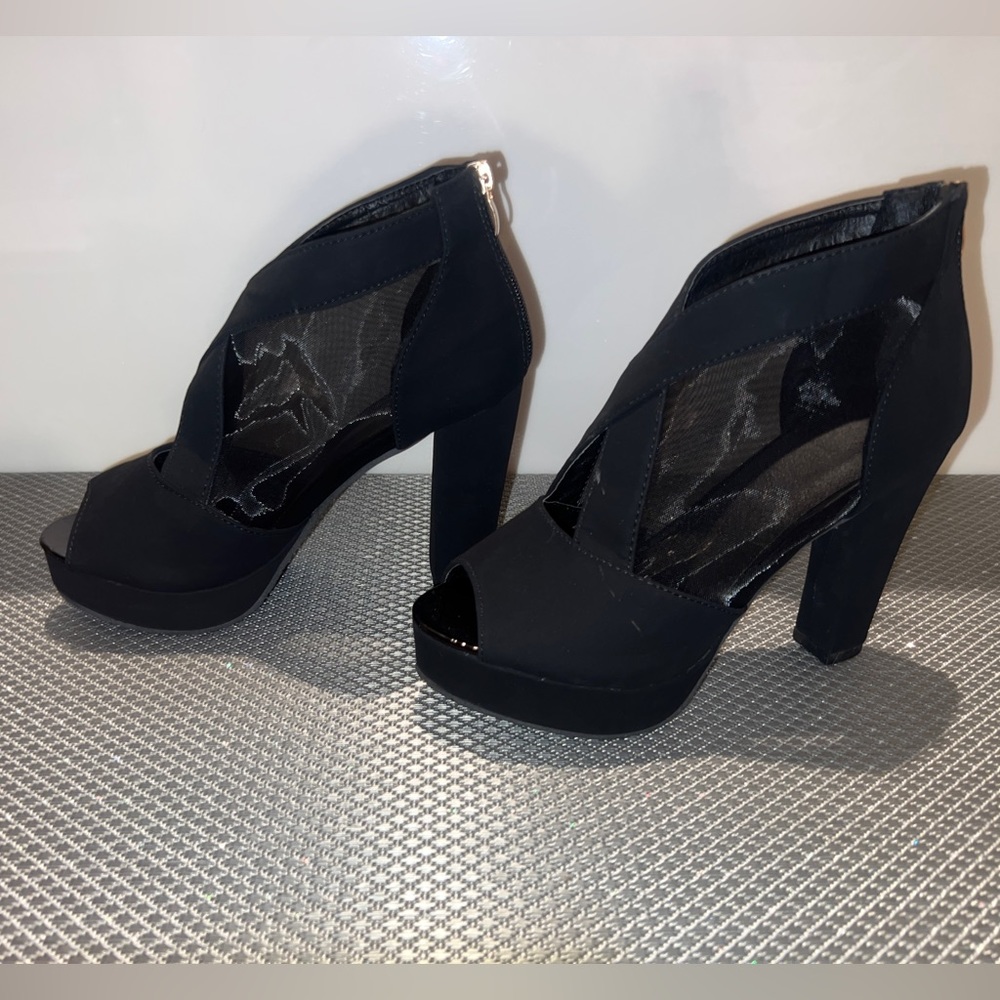 Sexy Black Heel shoes